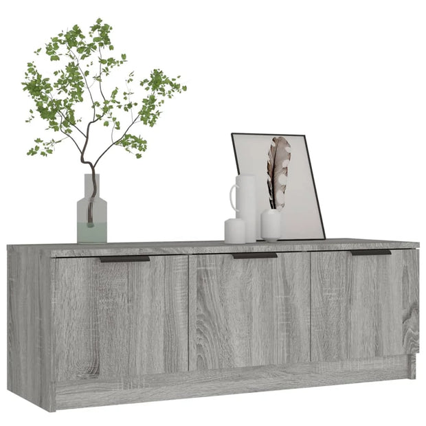 Furniture TV Sonoma Gray 102x35x36,5 cm wood Engineering